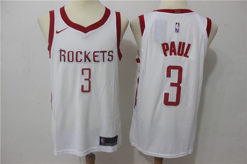 Men Houston Rockets #3 Paul White Game Nike NBA Jerseys